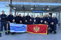 Спасиоци из Црне Горе се вратили у Подгорицу
