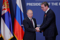 Putin uputio čestitku Vučiću povodom Dana državnosti