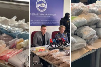 Srbin i Hrvat u vikendici krili 400 kilograma droge