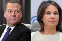 Berbok izjavila da Rusija treba promjenu za 360 stepeni, Medvedev je ismijao: Majstore geometrije