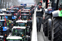 Traktorima na Brisel: U toku protest poljoprivrednika