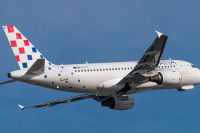Авион Кроацијаерлајнза за Копенхаген превентивно враћен у Загреб