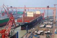 Испоручен највећи контејнерски брод на свијету, направљен је у Кини