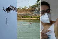 Na Tajlandu tokom bandži skoka pukla vrpca: Turista čudom preživio