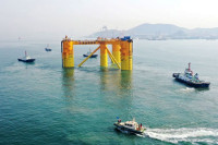 Prva kineska dubokomorska plutajuća vetroelketrana počinje da radi