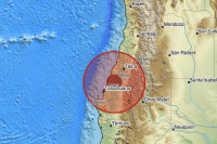 Потрес у мору код Чилеа јачине 6,3 степена
