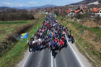 Zenički rudari probili kordon policije