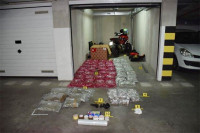 Split: Pronađeno oko 50 kilograma marihuane i 13 kilograma hašiša, uhapšena dva dilera