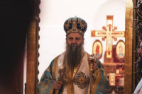 Патријарх Порфирије служио на Благовијести у Загребу