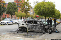 U Osijeku na Uskrs zapaljen automobil sudije ispred zgrade Županijskog suda