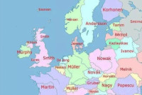 Ево која су најчешћа презимена у европским земљама