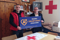 Humanitarni tiket za humaniste: Crvenom krstu Bijeljina donacija iz Mozzarta