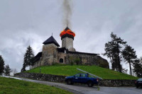 Пожар на Великокладушкој тврђави, ватра захватила кулу