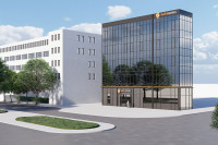 Pogledajte kako će izgledati nova poslovna zgrada „Naše banke a.d Banja Luka" u centru Bijeljine!