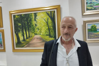 Gradiška: Otvorena izložba slika Mladena Stajčića
