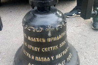 Teslićanin darovao zvono za hram kod Drvara