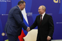 O čemu će razgovarati Dodik i Putin