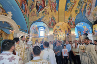 Освештана црква вазнесења господњег у Бијелом Пољу код Мостара