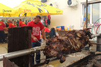 Традиционални фестивал у Ситнешима код Српца: Испекли бика од 743 килограма