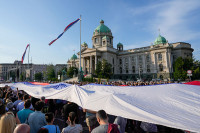 Počeo peti protest dijela opozicije "Srbija protiv nasilja"