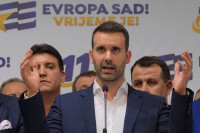 Spajić u PES-u predstavljen kao budući premijer, poručio da DPS i URA neće biti u novoj vladi