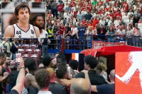 Teodosić uletio na tribine i fizički se obračunao sa navijačima (VIDEO)