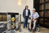 Бански двор добио нови  лифт за особе са инвалидитетом