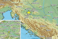 Земљотрес јачине 3,5 степени на подручју средње Хрватске