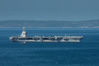 Američki nosač aviona "USS Gerald R. Ford" uplovio u Split
