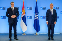 Stoltenberg: U stalnom sam kontaktu sa Vučićem, spreman sam za sastanak