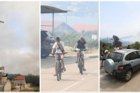 Пожар пријети кућама: Туристи у паници бјеже из апартмана ВИДЕО