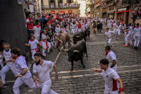 Пет особа хоспитализовано на фестивалу борбе са биковима у Памплони