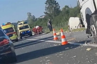 Teška nesreća na autoputu u Hrvatskoj, jedna osoba poginula