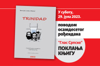 Књига "Тринидад" Бранислава Антова Микулића 29. јула на поклон читаоцима "Гласа"