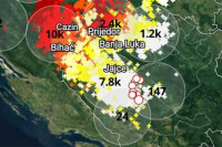 Olujna noć srušila rekorde: Registrovano čak 21.500 gromova i munja