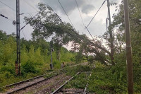 Због посљедица невремена уводи се ограничење у саобраћању возова