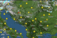 Pogledajte kako se regionom kreće oluja