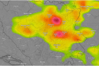 Stižu nam pljuskovi: Pogledajte pravac najavljenog nevremena