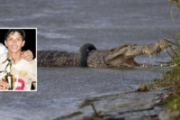 Фудбалера усмртио крокодил док се купао у ријеци