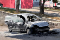 Požar na automobilu u Gacku