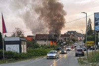 Izgorjelo prizemlje kuće u Prnjavoru