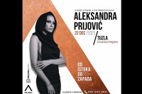 Александра Пријовић у оквиру регионалне турнеје први пут наступа у Тузли