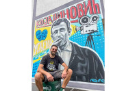 Na Domu mladih u Srpcu oslikan mural: Čuvar sjećanja na slavnog glumca