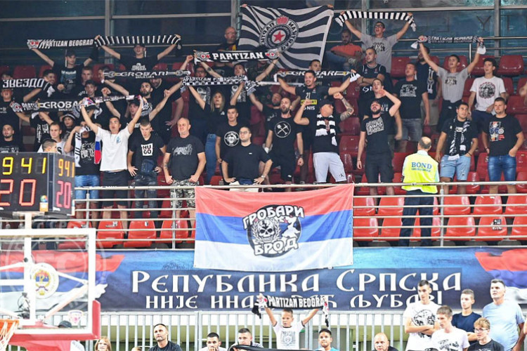Partizan kao na domaćem terenu u Laktašima
