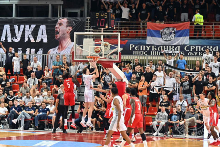 Partizan kao na domaćem terenu u Laktašima