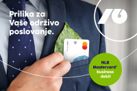 NLB Banka Banjaluka na tržište donosi prvu  Mastercard® Business karticu od recikliranog materijala