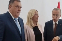 Dodik i Cvijanović sa Erdoganom: Potvrđena odlična privredna saradnja Srpske i Turske