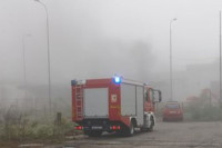 Požar u zapuštenom pogonu u vlasništvu Fortenove u Bjelovaru