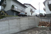 Drljača: Izgradnjom potpornog zida obezbijeđena tri stambena objekta