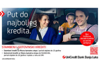 Uz UniCredit banku Banja Luka na putu do najboljeg kredita